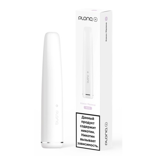 Электронная сигарета Plonq Plus Coconut Raspberry (Плонг Плюс Кокос Малина)